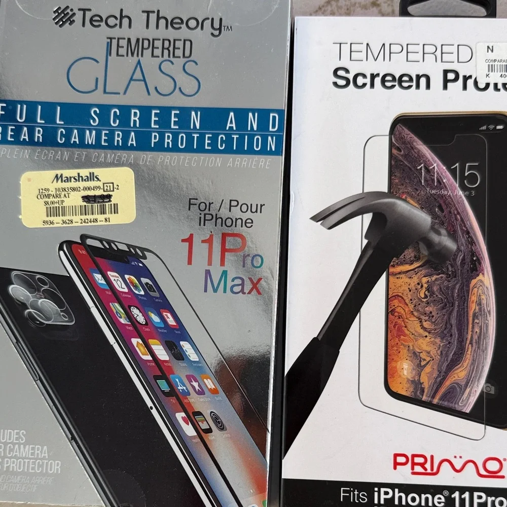 Theory Tempered Glass Screen Protector for iPhone 11 Pro Max - Gray